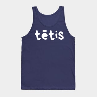 Superīgs Cool Tētis Dad latviski Tank Top